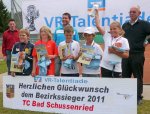 Den Titel im Midcourt-U10 verteidigt: TC Bad Schussenried